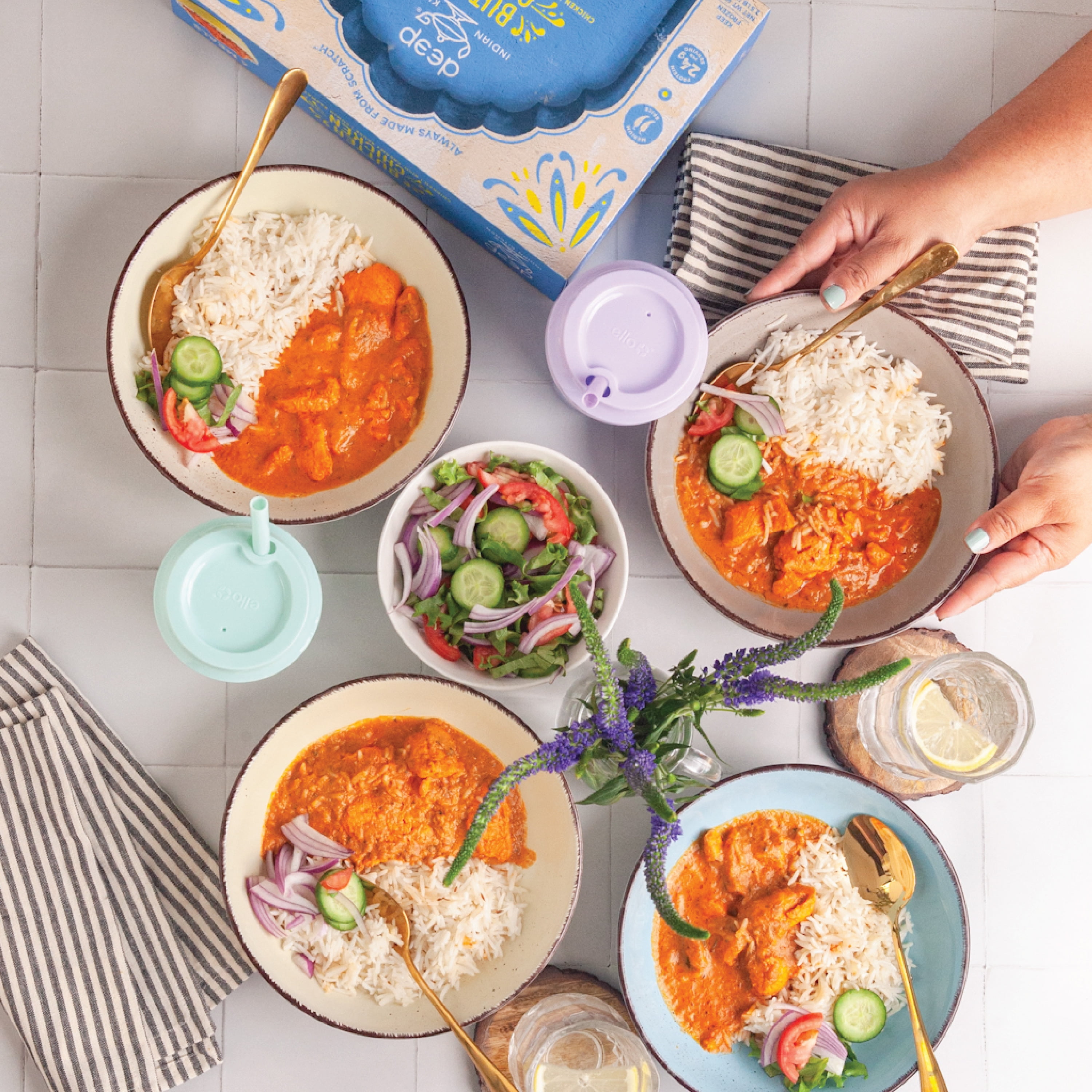 Deep Indian Kitchen Butter Chicken, 9oz (Frozen Packaged Meal)
