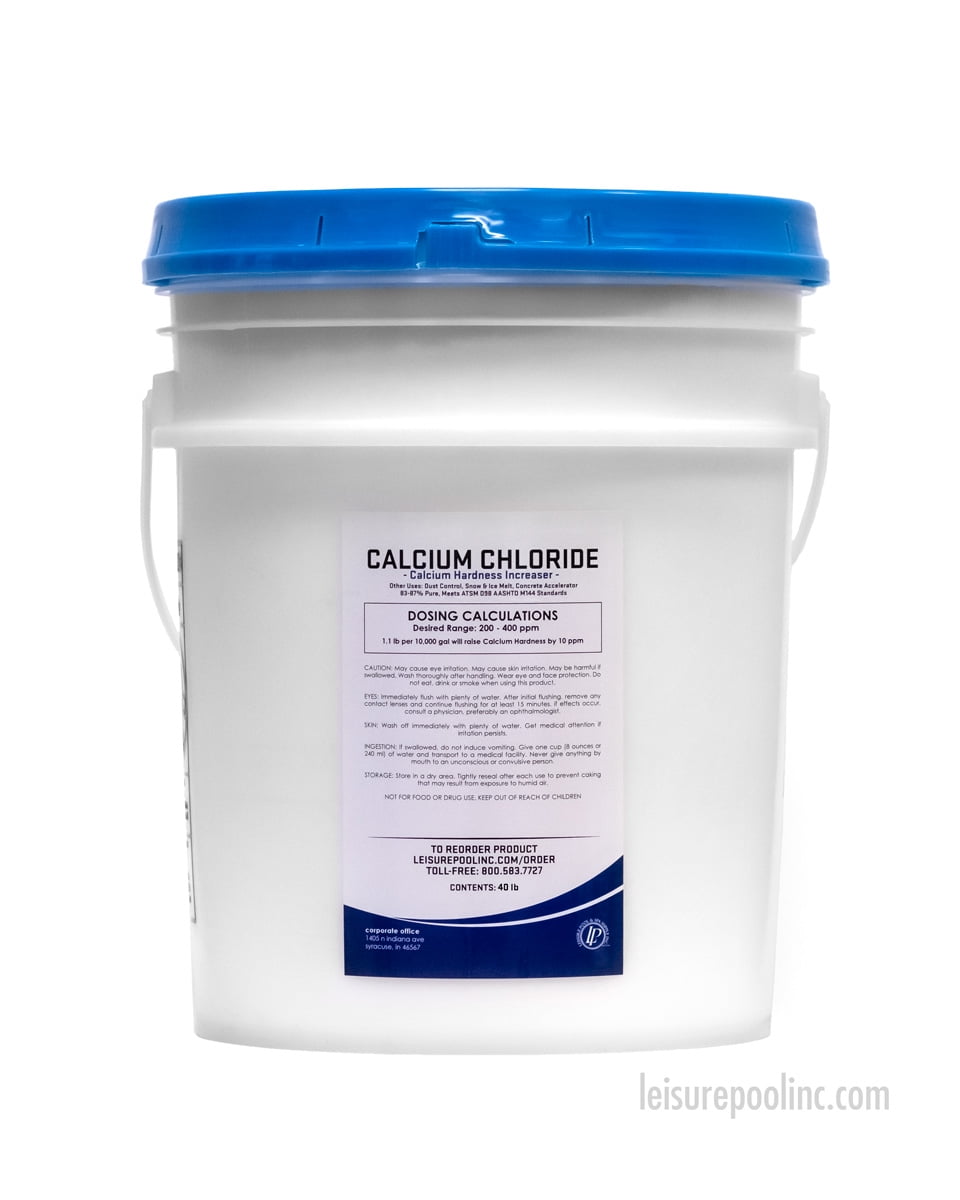Leisure Pool Calcium Hardness Increaser (Calcium Chloride, Flakes) 50