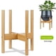 thumbnail image 4 of Bonsai Display Stand Wooden Flower Pot Stand Plant Wooden Stand Home Decoration Gardening Supplies,L, 4 of 5