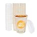 thumbnail image 3 of 100% Compostable Disposable Coffee Cups with Lids [12oz 80 Set] Paper Cups Made from Unbleached Bamboo Fiber, Compostable Lids, To Go Coffee Cups with Lids, by Earth's Natural Alternative, 3 of 4