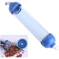 thumbnail image 5 of in-line Water Filter Housing Fill, 1/4inch Water Purifier T33 Shell Filter Tube Parts Kit Water Refillable Inline Filter Reverse Osmosis(Blue+Transparent) Blue+transparent, 5 of 5