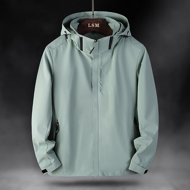 Chaquetas y abrigos casuales con capucha de manga larga para mujer, chaqueta gruesa tres en uno desmontable y resistente al viento, chaqueta cálida para deportes al aire libre, chaqueta de poliéster p