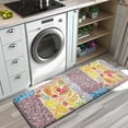 thumbnail image 3 of Pioneer Flower Floral Print Pattern Kitchen Rug Mat,Kitchen Runner Rugs Non Skid Washable,Decorative Kitchen Floor Mats for Kitchen,Sink,Laundry,17"x47.2", 3 of 7