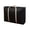 Black, variant on Large Storage Bags, Closet Organizers and Storage, Quilt Clothes Foldable Storage Bins with Reinforced Handles, Storage Containers for Clothing, Blanket, Comforters,Bedding