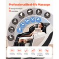 thumbnail image 2 of Massage Chair Full Body Zero Gravity Recliner with SL-Track & 36 Airbags, 2 of 6