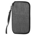thumbnail image 1 of Organizador de documentos de viaje, cartera para pasaporte, bolsa impermeable para pasaporte (estilo aleatorio), 1 of 5