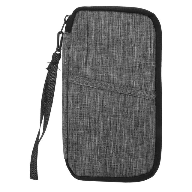 Organizador de documentos de viaje, cartera para pasaporte, bolsa impermeable para pasaporte (estilo aleatorio)