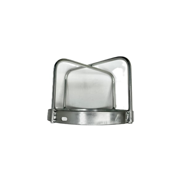 Chrome Metal Brush Guard 6 3/8" Diameter Base