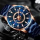 thumbnail image 4 of Reloj CURREN Exclusivo, Moderno, Trabajo, con Calendario, Extensible de Acero Inoxidable, Ajustable, 4 of 4