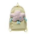 thumbnail image 3 of Mochila escolar para mujer, bonita mochila para portátil al aire libre, mochila escolar, mochila para adolescentes, estudiantes, chicas universitarias amarillo Yinane Mochila escolar, 3 of 8