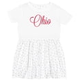 thumbnail image 3 of Inktastic Ohio Girls Toddler Dress, 3 of 5