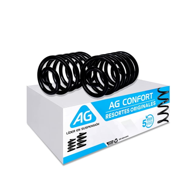 Resortes AG para Auto Traseros para Bmw 325 (E36) Serie 3 1995 a 2001 2 Piezas Nuevos
