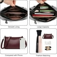 thumbnail image 4 of Fashion Crossbody Bags for Women Soft Leather Purses and Handbags Ladies Shoulder Bag Casual, 4 of 7