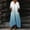 White#women gradient 3/4 sleeve maxi dress, variant on aohooy 3/4 Sleeve Loose Fitting Dress for Women Gradient Color Flowy Maxi Dress V Neck Dressy Casual Summer Sundress with Pockets Red,L