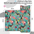 thumbnail image 5 of German Shepherd with Pioneer Flower Toddler Nap Mats for Kids Preschool,Sleeping Mat Bag or Kids,Toddler Sleeping Bag,Toddler Nap Mat or Daycare, 5 of 6