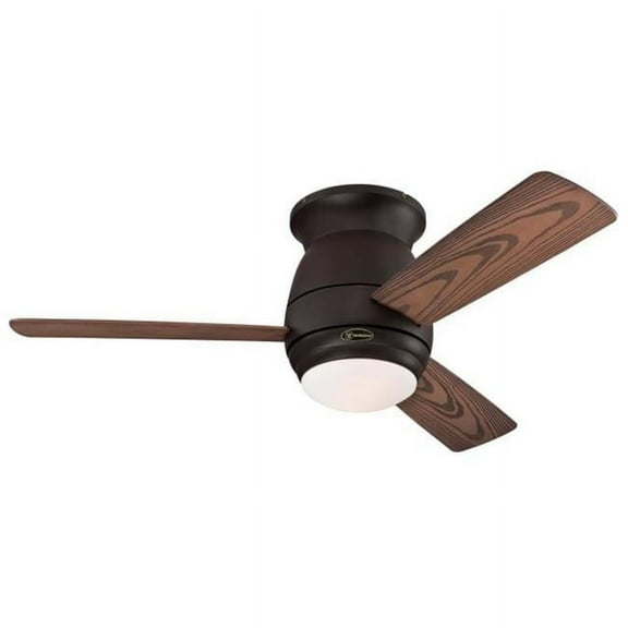 Westinghouse Lighting Halley Smart WiFi Ceiling Fan Indoor/Outdoor 44-Inch 3-Blade, Compatible with Amazon Alexa & Google Home