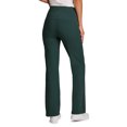 thumbnail image 2 of RBX Active Women's Fleece Lined Bootcut Pant Flare Legging with Zipper Pockets, 2 of 4
