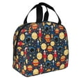 thumbnail image 2 of Easygdp Colorful Astronomy Bolsa Térmica Premium - Tela Oxford Impermeable, Gran Capacidad, Bolsillo Frontal, Unisex para Trabajo, Escuela, Actividades al Aire Libre y Picnics, 2 of 8