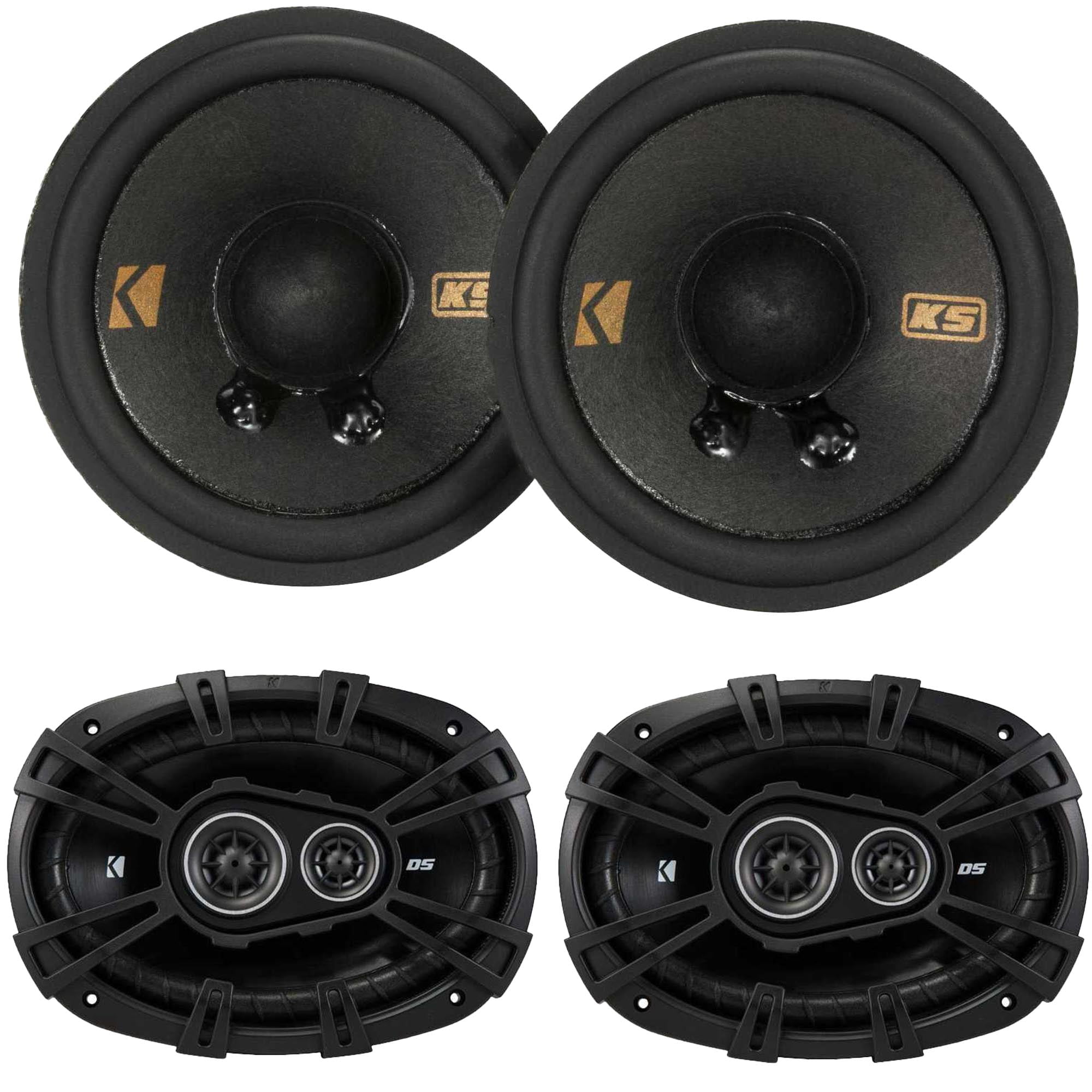 KICKER RS 56.2カースピーカー セパレート 2way セット kicker rs56.2 スピーカー - KICKER RS56.2 エブリイ(toc@) のパーツ