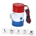 thumbnail image 2 of Bomba de achique Bomba eléctrica de 12V Bomba de achique marina 1100GPH Bomba de agua sumergible par Abody Bomba de achique, 2 of 7