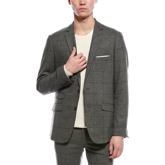 Paisley & Gray mens Dover Wool-Blend Jacket, 44R, Green