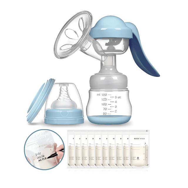 Extractor De Leche Materna Saca Leche Con 10 Bolsas