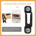 thumbnail image 5 of CIMAXIC 50 Sets Invisible Connector Screw Fasteners Two-In-One Hidden Cabinet Connectors,1.57"X0.39"X0.31", 5 of 5