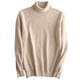 thumbnail image 3 of Suéter de cuello alto de terciopelo de visón para hombre, suéter corto, suelto, grueso, de talla grande, suéter de lana cálido para otoño e invierno, 3 of 6