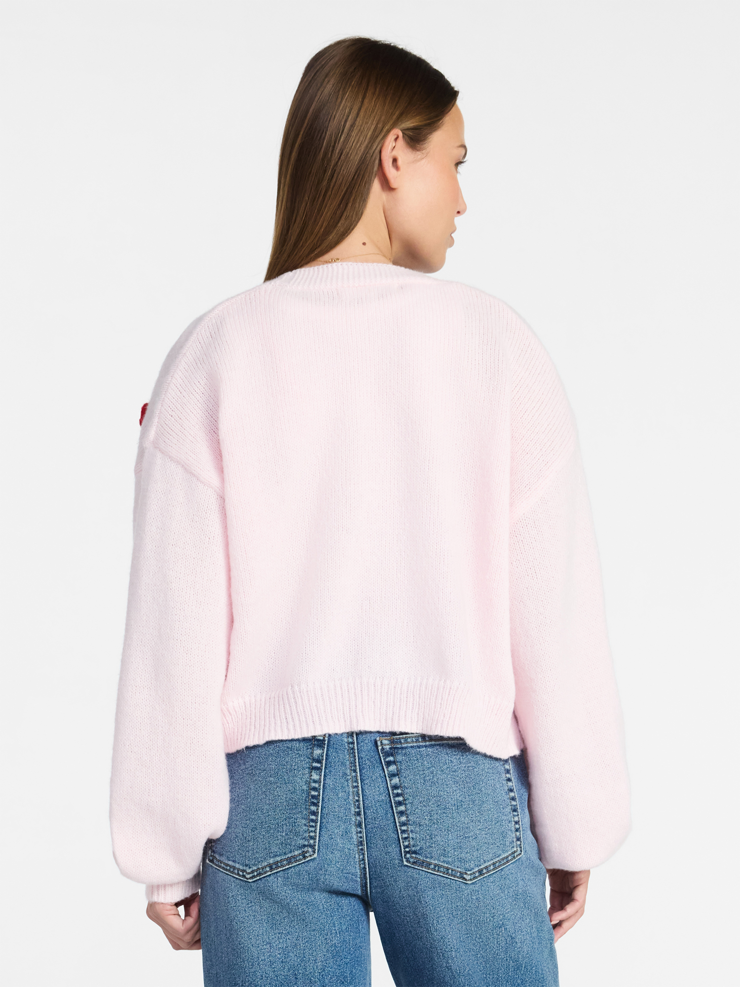 Madden NYC Women's Heart Cardigan, Lightweight, Sizes XXS-XXL