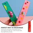 thumbnail image 2 of 4pcs Wooden Harmonica Double Row 16 Holes Melodica for Children (Random Color), 2 of 9