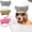 Gold, variant on Pet Shower Caps Reusable Waterproof Ear Protection For Small Dogs And Sphynx Cats Adjustable Grooming Bath Hat Keeps Ears Dry For Puppy Kitten Grooming Supplies Hot Pink