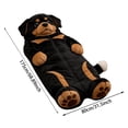 thumbnail image 3 of Fluffy Dog Sleeping Bag for Adults, Plush Dog Shaped Sleeping Bag for Adults, Adorable Dogs Envelope Sleeping Bags, Washable Warm Blanket for Camping and Home Lounging, 3 of 4