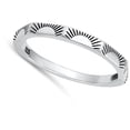 thumbnail image 4 of Sunset Sunrise Cycle of Life Ring .925 Sterling Silver Band Jewelry Female Male Unisex Size 7, 4 of 4