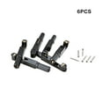 thumbnail image 3 of pitrice Single Guitar Bridge Classic Durable Metal Strings Bridges Fixed Tool Musical Instrument Accessories Music Lover, 3 of 6