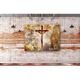 thumbnail image 6 of HFDF Jesus Wall Decor, Christian Cross Wall Home Posters, Judah Religious Lord Prayer Bible Wall Art Canvas 01PSALM 1832 10x8inch Unframed, 6 of 6