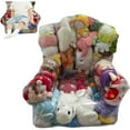 thumbnail image 2 of Maytalsory Plush Toy Organizer Bag Kids Doll Storage System Transparent allows for Color Transparent, 2 of 6