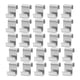 thumbnail image 1 of Advancent 25x Clips blancos de acero inoxidable para invernadero para mayor durabilidad y facilidad de accesorios de invernadero Jardín y Patio Blanco, paquete de 25 Hebilla Z, 1 of 6