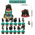 thumbnail image 4 of 32 PCS For Merida Cartoon-Themed Party Decorations and Favors Set – Backdrop, 18 Balloons, and 13 Cupcake Toppers for Celebration Birthday Parties Supplies, 4 of 6