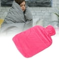 thumbnail image 4 of Hand Hot Water Bag, Safe Portable Soft Plush Winter Hot Water Bottle 2L PVC Soreness Relief  For Daily Life Purple,Pink, 4 of 8