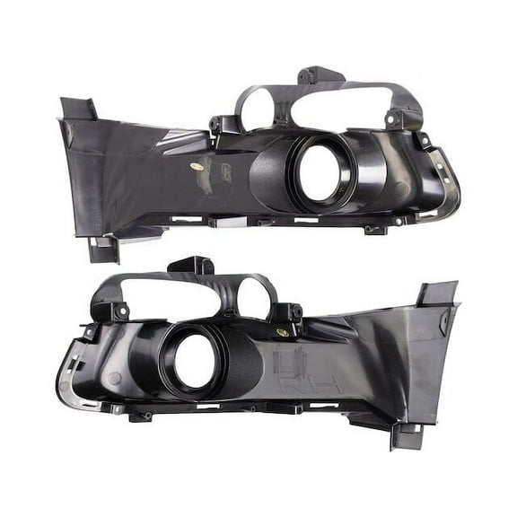 Fog Light Bezel Set 2 Piece - Compatible with 2015 - 2017 Ford Mustang 2016
