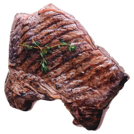 ELAYARD Brown Simulation Steak Pillow Soft Plush Decorative Throw Pillow for Sofa Use