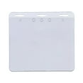 thumbnail image 3 of 10 Pack - 4x3 Badge Holder Made in USA - 4X3 Clear Vinyl Sleeve - Heavy Duty Plastic Horizontal Name Card Protector for Conference, Trade Show Events by Specialist ID, 3 of 3
