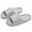 Gray, variant on WIZUTIZ Shower Shoes Women Soft Trendy Slip on Sandals Women Summer EVA Slide Sandals Platform Heels Slip on Sandals Beach Slides Outdoor Breathable Slip on Sandals for Lady Birthday Gifts