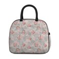 thumbnail image 2 of Womens Pioneer Flower Floral Print Pattern Lunch Box for Work,Insulated Lunch Bag for Women,Loncheras Para Mujer,Leakproof Adult Lunch Bag for Work,Beach,Travel,Picnic,Camping, 2 of 6
