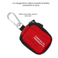 thumbnail image 1 of Portable 16 Slots Neoprene Essential Oil Bottle Organizer with Keychain, Durable Storage Bag for 2ml Bottles, Compact and Lightweight for Home or Travel Use, 1 of 8