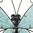 thumbnail image 7 of Northlight Green Metal Butterfly Outdoor Garden Wall Hanging - 12", 7 of 7