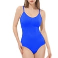 thumbnail image 4 of Warop Women's Yoga Bodysuit, Solid Color with Tummy Control Shaping, Fitness Wear for Fitness and Everyday Wear, 4 of 6