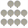 thumbnail image 1 of 10PCS 4.8W G4 Socket 5050 SMD Mini Bombilla LED en DC 12V Reemplace la Lámpara Halógena Bi-Pin Bombilla LED Luces Blancas Frías, 1 of 9