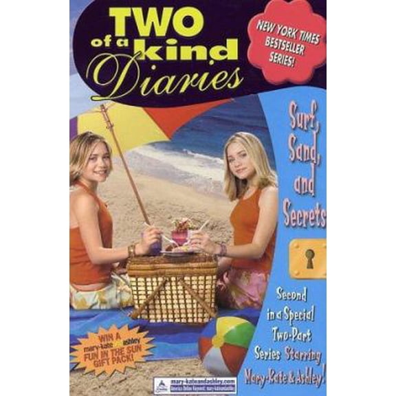 Pre-Owned Two of a Kind #24: Surf, Sand, and Secrets (Paperback) 0061066648 9780061066641