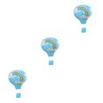 thumbnail image 1 of Wosthever Linternas colgantes reutilizables de amplia aplicación con acabado táctil, linternas de globos de aire caliente, diámetro de Type1 NO1, 1 of 6